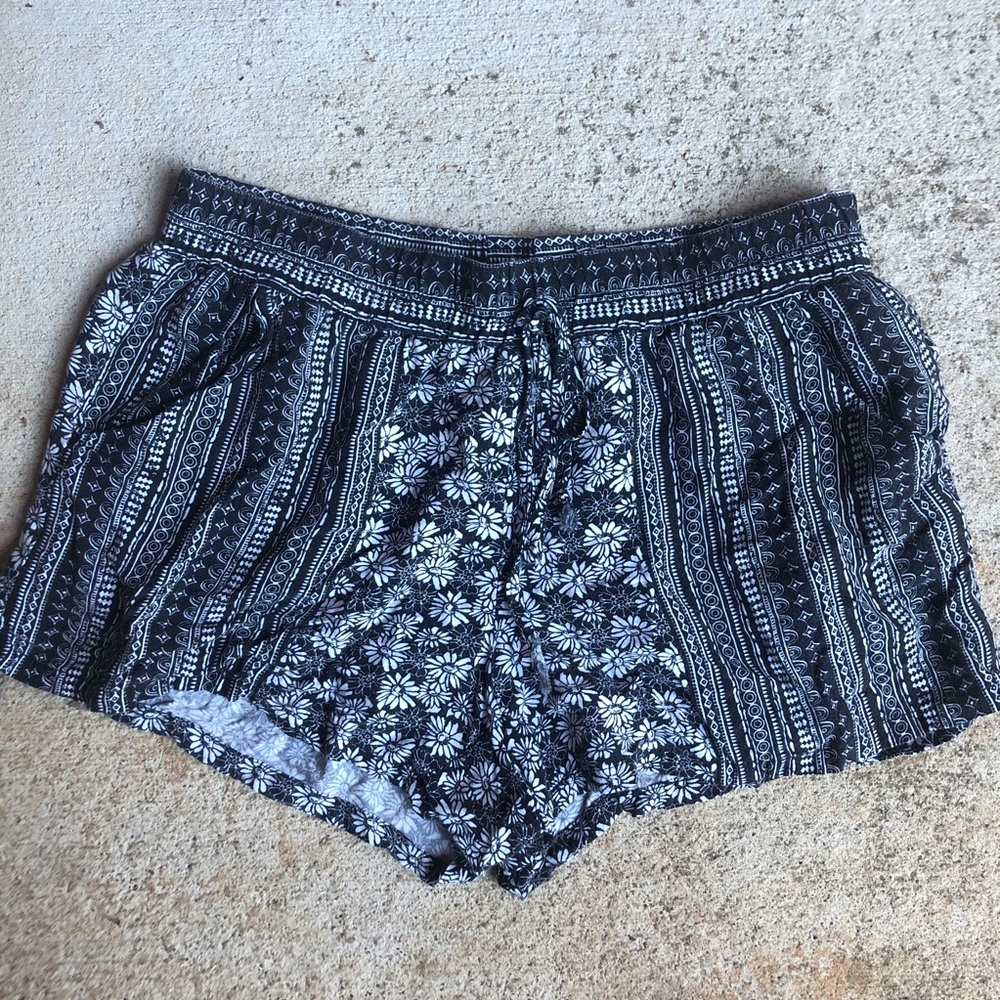 Cute Black & White Shorts